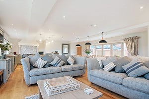 Kitchen and Sitting Room