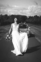 Bride and prsche