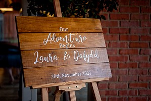 Welcome sign