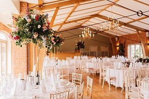 The wedding breakfast