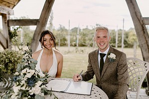 Ceremony signing