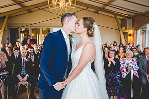 You may now kiss the bride
