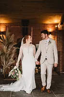 Leaving the ceremony