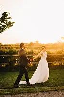 A stroll in the sunset