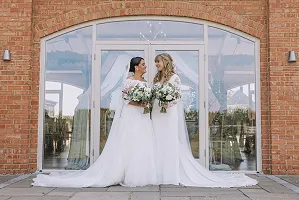 Infron of the ceremony barn